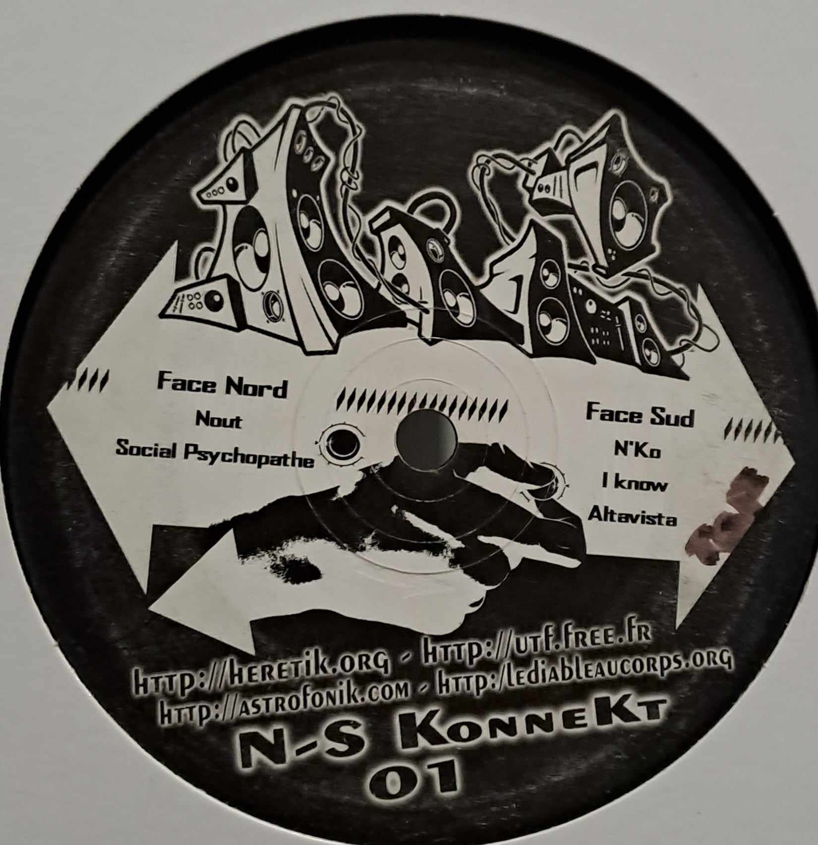 N-S Konnekt 01 - vinyle freetekno